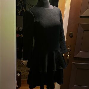Eliza J Black Long Sleeve Dress